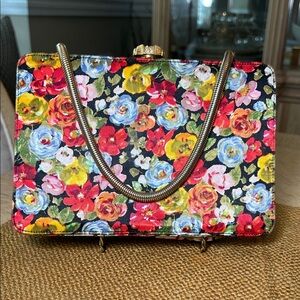 Rosart Vintage Floral Evening Bag
